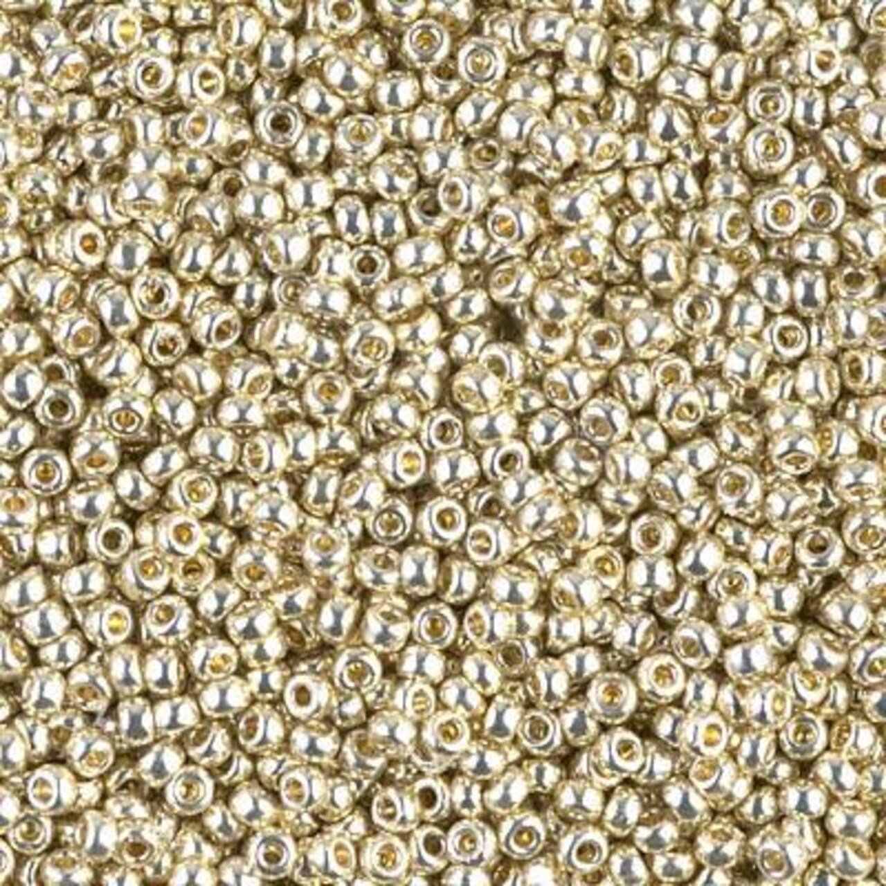 Miyuki 11 Round Seed Bead, 11-4201, Duracoat Galvanized Silver, 13 grams